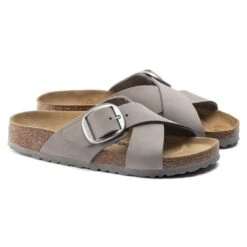 Birkenstock Siena Big Buckle Nubuck Leather -Trendy Steps Shop 1023550 pair