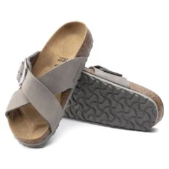 Birkenstock Siena Big Buckle Nubuck Leather -Trendy Steps Shop 1023550 sole