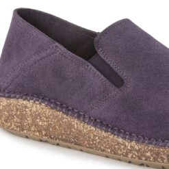 Birkenstock Callan Suede Leather Dark Berry -Trendy Steps Shop 1023626 detail 1