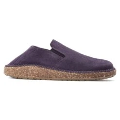 Birkenstock Callan Suede Leather Dark Berry -Trendy Steps Shop 1023626 side