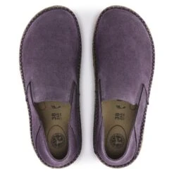 Birkenstock Callan Suede Leather Dark Berry -Trendy Steps Shop 1023626 top