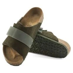 Birkenstock Kyoto Nubuck/Suede Leather -Trendy Steps Shop 1023831 sole