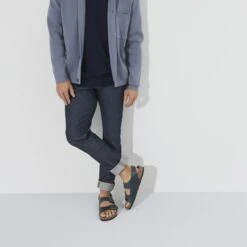 Birkenstock Milano Oiled Leather -Trendy Steps Shop 1023924 f look m