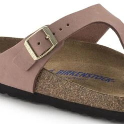 Birkenstock Gizeh Nubuck Leather -Trendy Steps Shop 1024024 detail 1