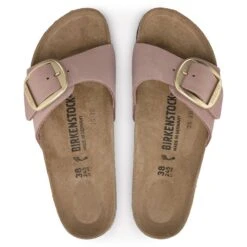 Birkenstock Madrid Big Buckle Nubuck Leather -Trendy Steps Shop 1024039 top