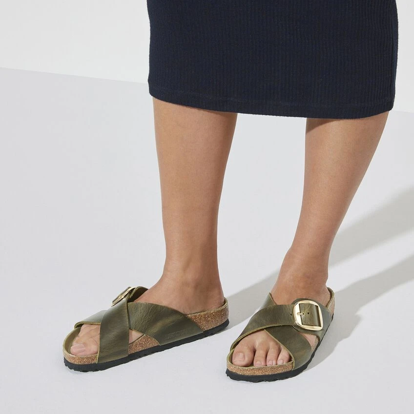 Birkenstock Siena Big Buckle Oiled Leather 6 Birkenstock Siena Big Buckle Oiled Leather - Image 4