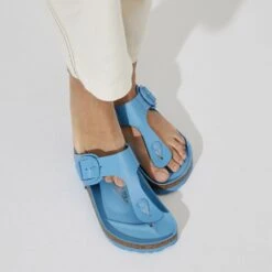 Birkenstock Gizeh Natural Leather Patent -Trendy Steps Shop 1024115 detail 8