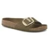 Birkenstock Madrid Natural Leather Patent -Trendy Steps Shop 1024141