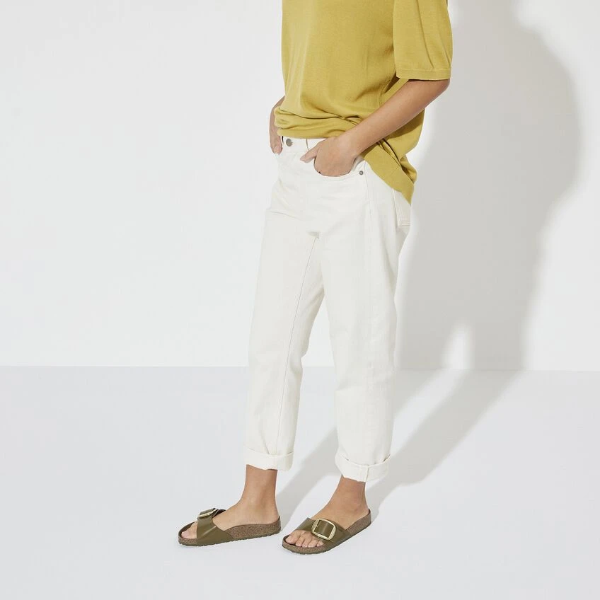 Birkenstock Madrid Natural Leather Patent 5 Birkenstock Madrid Natural Leather Patent - Image 3