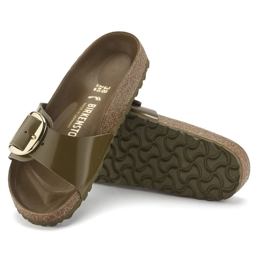 Birkenstock Madrid Natural Leather Patent 7 Birkenstock Madrid Natural Leather Patent - Image 5