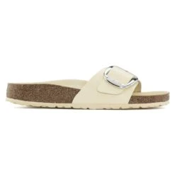 Birkenstock Madrid Natural Leather Patent -Trendy Steps Shop 1024173 side