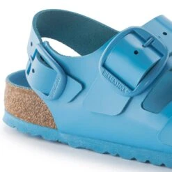 Birkenstock Milano Big Buckle Natural Leather Patent -Trendy Steps Shop 1024185 detail 1