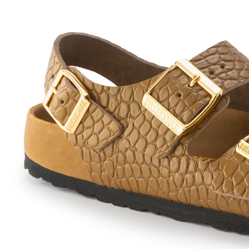 Birkenstock Milano Embossed Natural Leather 11 Birkenstock Milano Embossed Natural Leather - Image 9