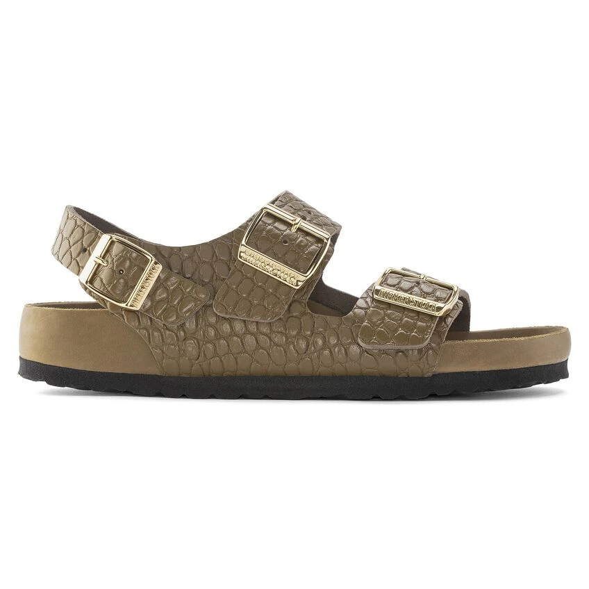 Birkenstock Milano Embossed Natural Leather 10 Birkenstock Milano Embossed Natural Leather - Image 8