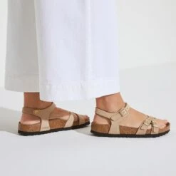 Birkenstock Kumba Nubuck Leather -Trendy Steps Shop 1024268 f closeup f