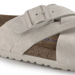 Birkenstock Lugano Suede Leather -Trendy Steps Shop 1024534 detail 1