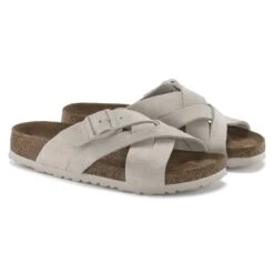 Birkenstock Lugano Suede Leather -Trendy Steps Shop 1024534 pair