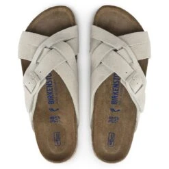 Birkenstock Lugano Suede Leather -Trendy Steps Shop 1024534 top