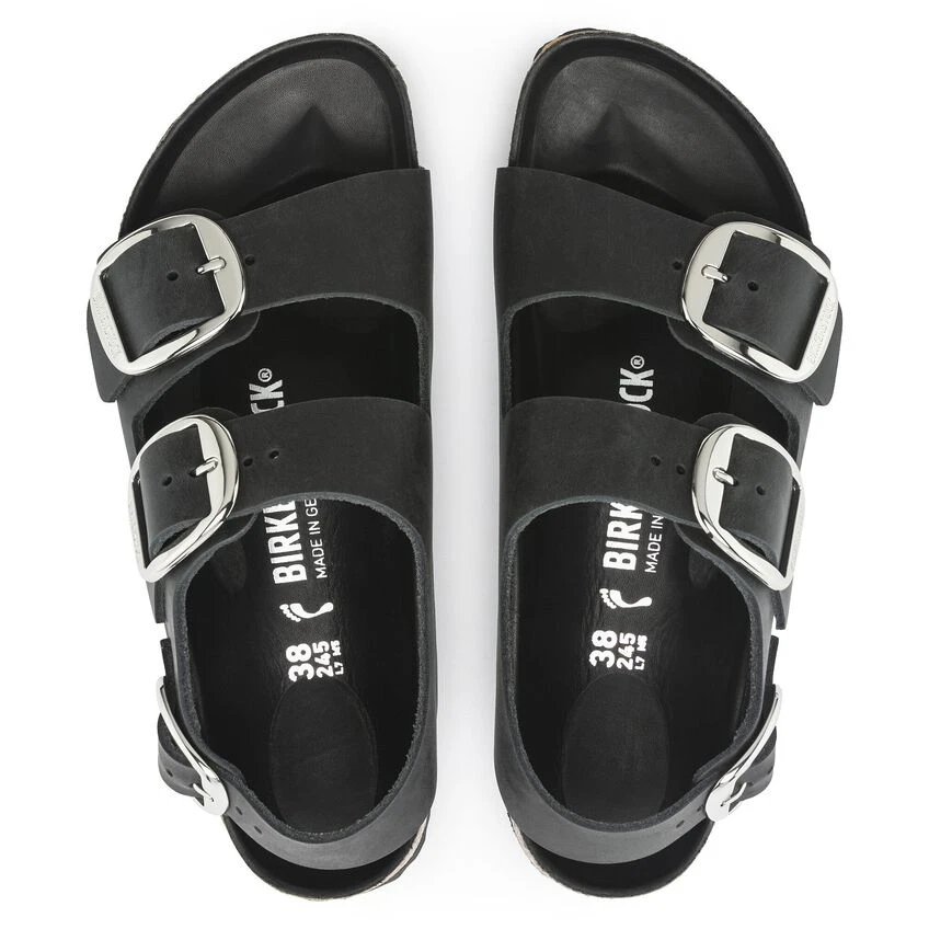 Birkenstock Milano Big Buckle Oiled Leather 8 Birkenstock Milano Big Buckle Oiled Leather - Image 6