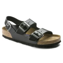 Birkenstock Milano Real Leather Soft Footbed