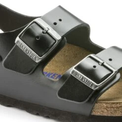 Birkenstock Milano Real Leather Soft Footbed -Trendy Steps Shop 234531 detail 1