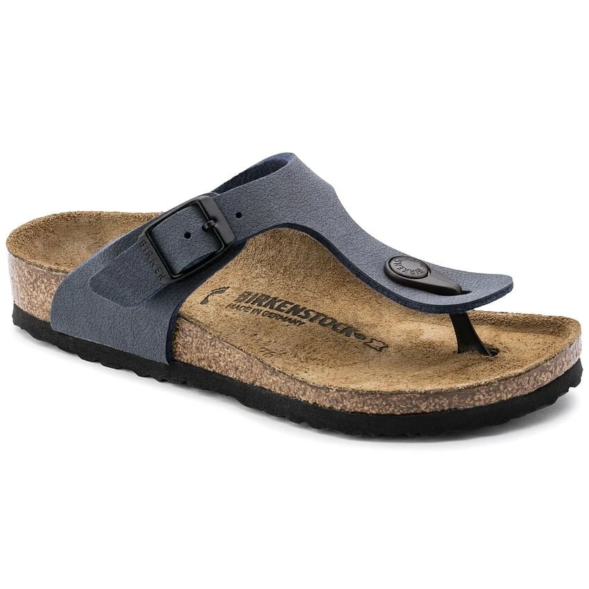 Birkenstock Gizeh Birko-Flor Nubuck Navy 4 Birkenstock Gizeh Birko-Flor Nubuck Navy - Image 2