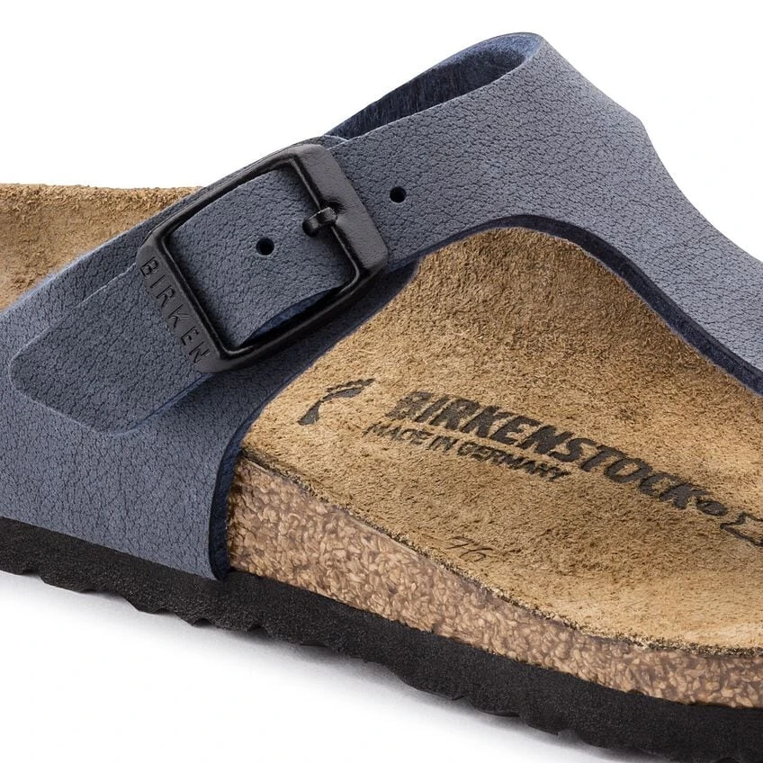 Birkenstock Gizeh Birko-Flor Nubuck Navy 13 Birkenstock Gizeh Birko-Flor Nubuck Navy - Image 11