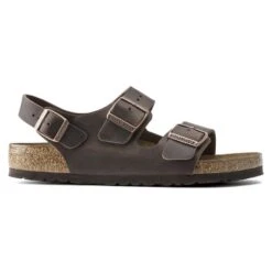 Birkenstock Milano Oiled Leather -Trendy Steps Shop 34871 side