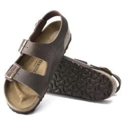 Birkenstock Milano Oiled Leather -Trendy Steps Shop 34871 sole