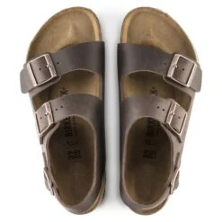 Birkenstock Milano Oiled Leather -Trendy Steps Shop 34871 top