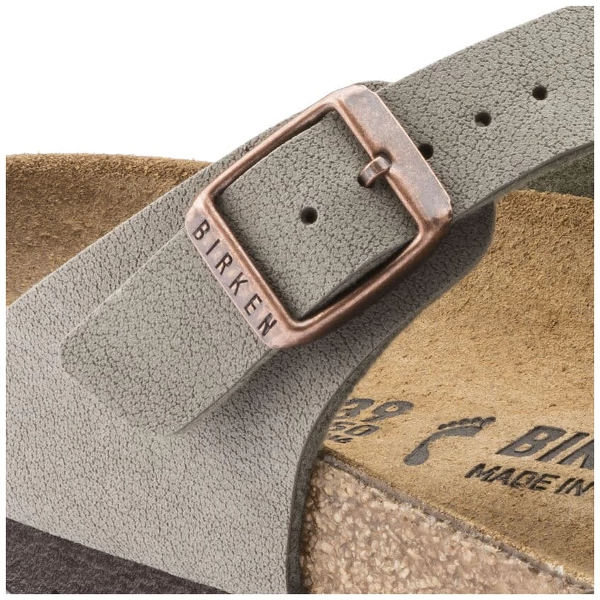 Birkenstock Gizeh Birko-Flor Nubuck Stone 12 Birkenstock Gizeh Birko-Flor Nubuck Stone - Image 10