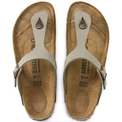 Birkenstock Gizeh Birko-Flor Nubuck Stone 18 Birkenstock Gizeh Birko-Flor Nubuck Stone -Trendy Steps Shop 43393 top