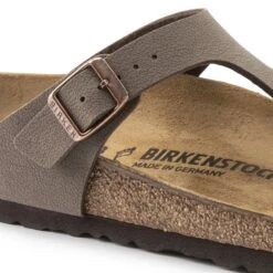 Birkenstock Gizeh Birko-Flor Nubuck -Trendy Steps Shop 43753 detail 1