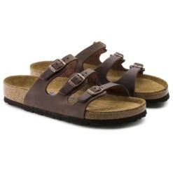 Birkenstock Florida Oiled Leather -Trendy Steps Shop 53901 pair