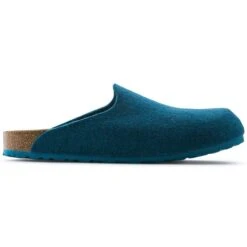 Birkenstock Amsterdam Wool Felt Petrol -Trendy Steps Shop 559763 side