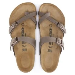 Birkenstock Mayari Birko-Flor Nubuck -Trendy Steps Shop 71063 top